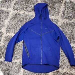 Nike Sportswear Tech Fleece Full-Zip Windrunner – Game Royal Blue